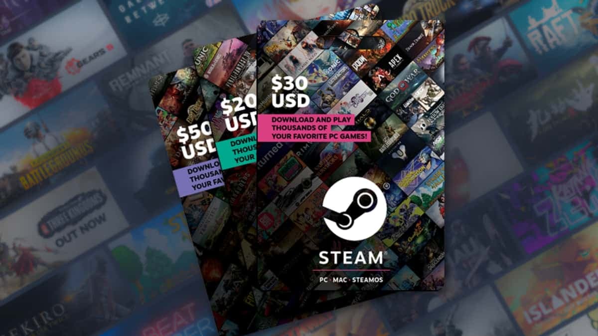 Steam убирает физические подарочные карты в 2026