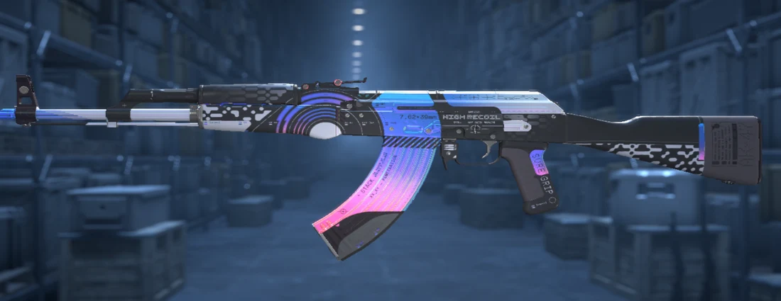 AK-47 | Autoexec — Covert skin from the CS2 Spy Tech collection