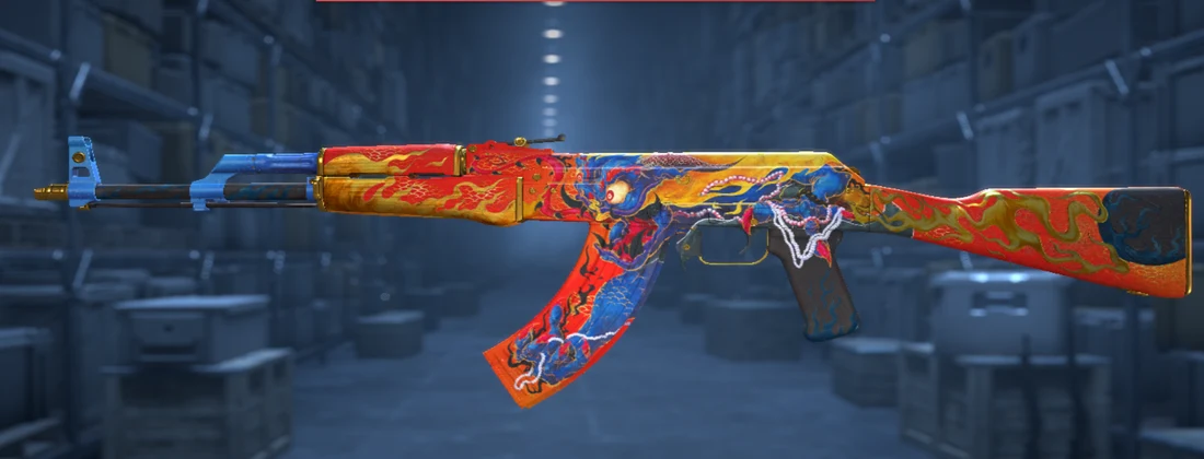 AK-47 | Consequence of the Jinn — Covert skin from the CS2 Arabesque collection